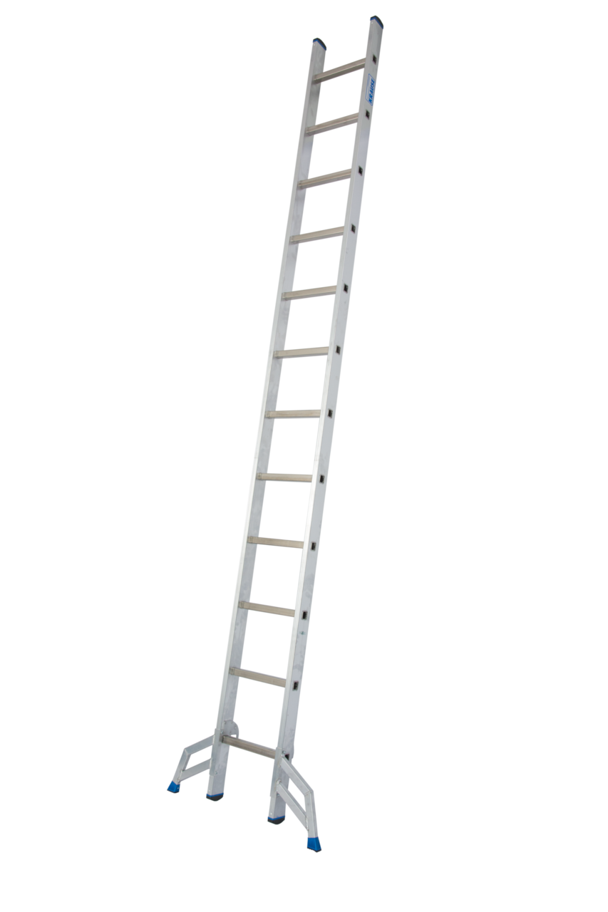 Monikäyttöinen 3-osainen alumiinitikkaat 3x12 askelmaa Stabilo Krause