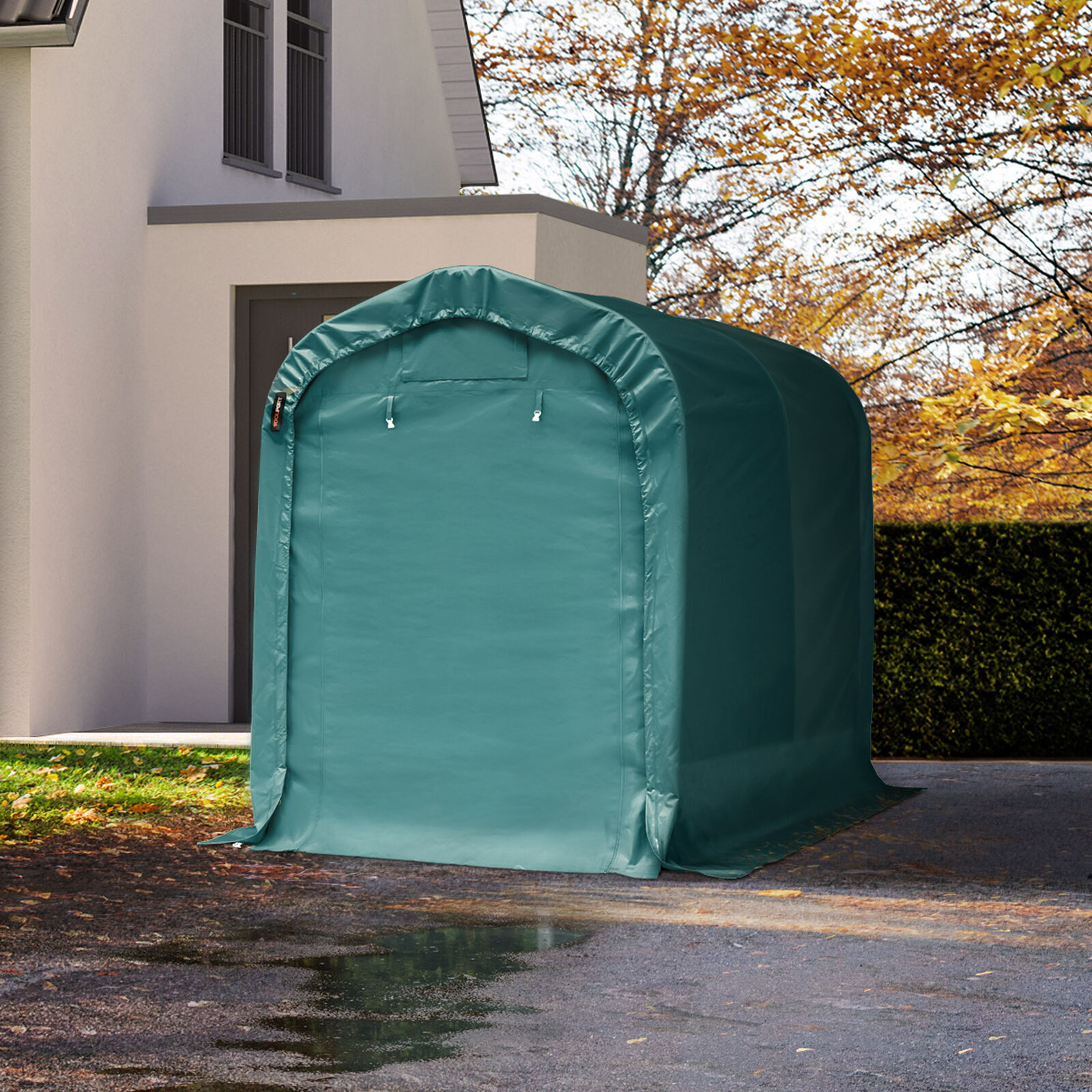 Autovarjualune 1,6x2,4m, hall, PVC 550g/m2