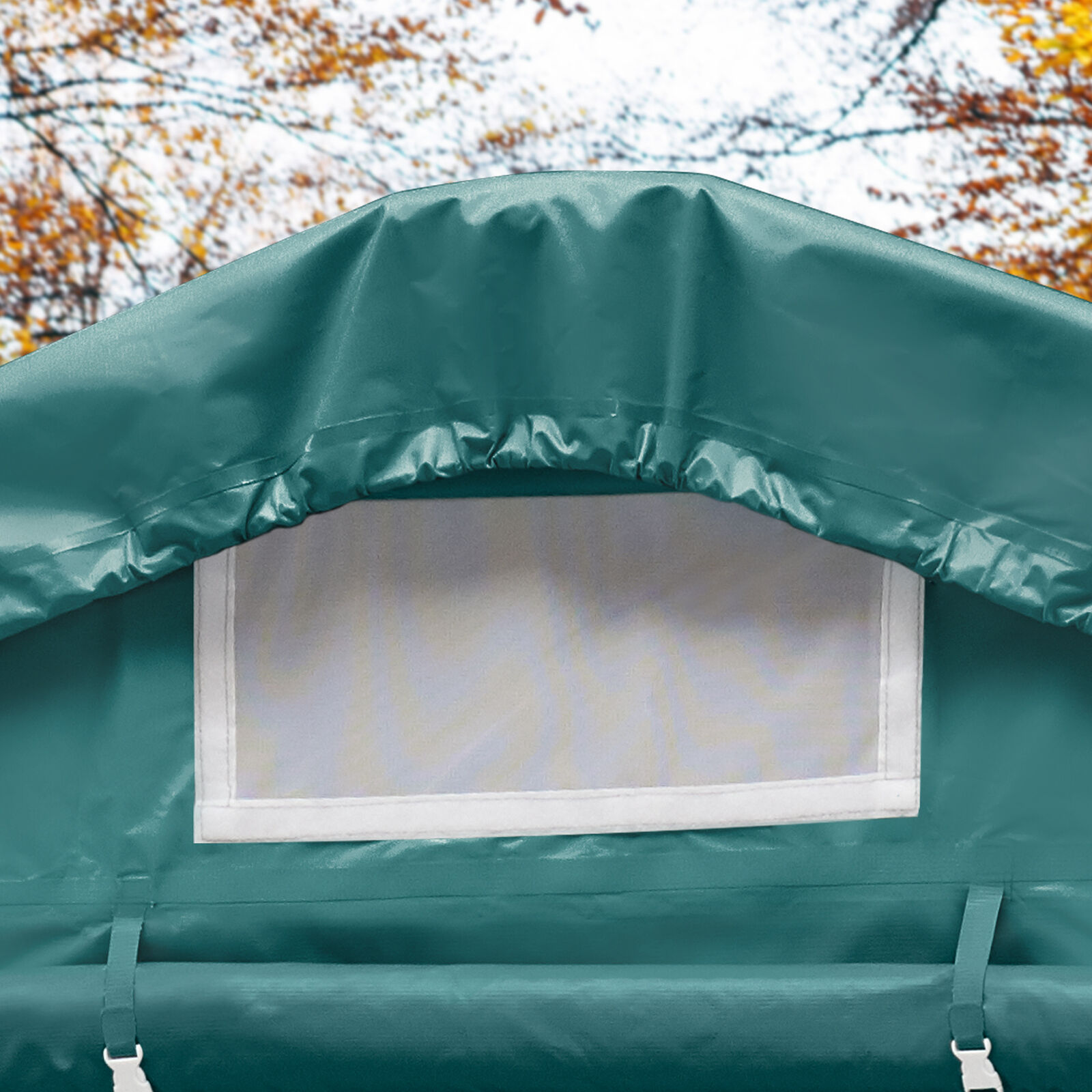 Autovarjualune 1,6x2,4m, hall, PVC 550g/m2