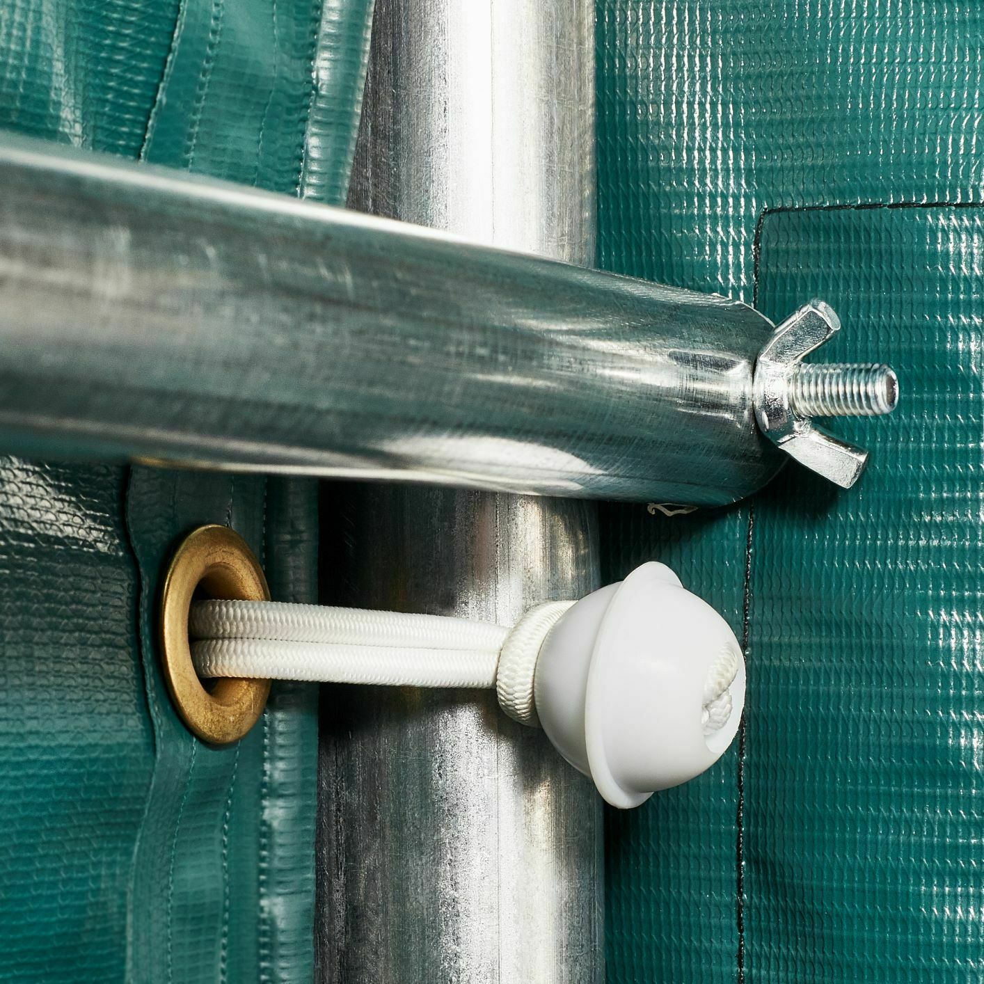 Autovarjualune 1,6x2,4m, hall, PVC 550g/m2
