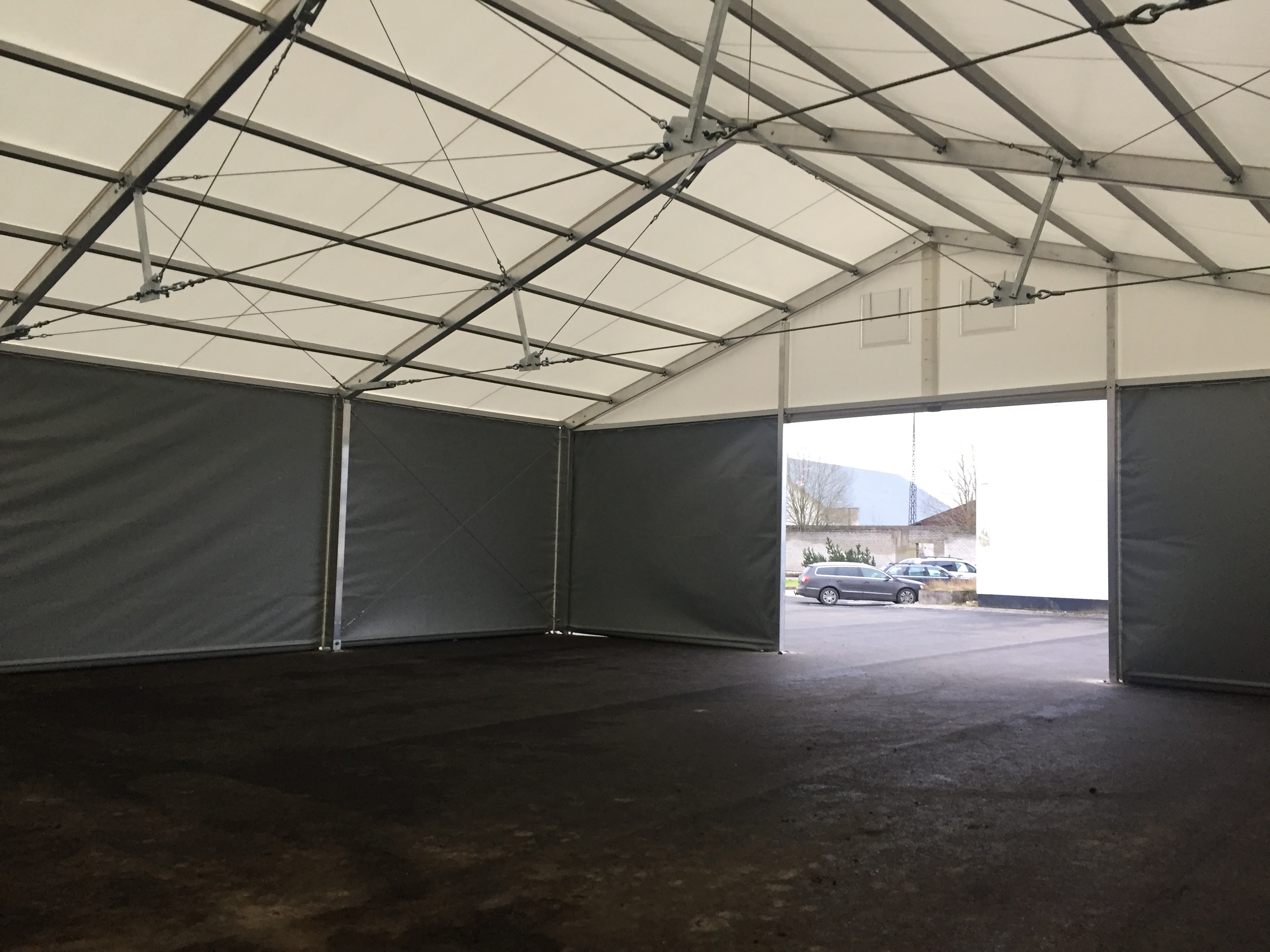 PVC hall 15m x 20m x h-4m - koos paigaldusega - järeltellitav!