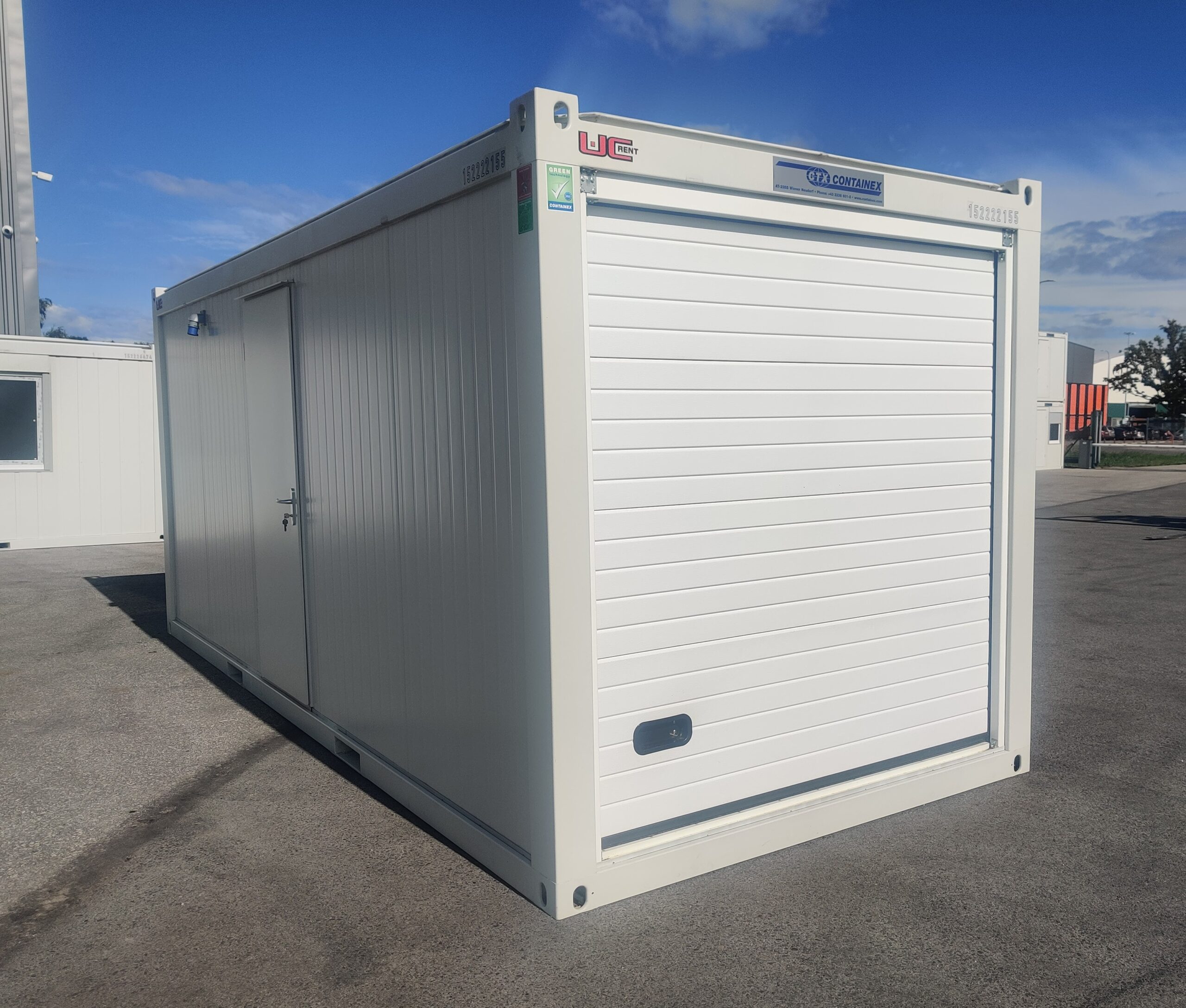 Containex BASIC soojak 2,4x6m tõstuksega
