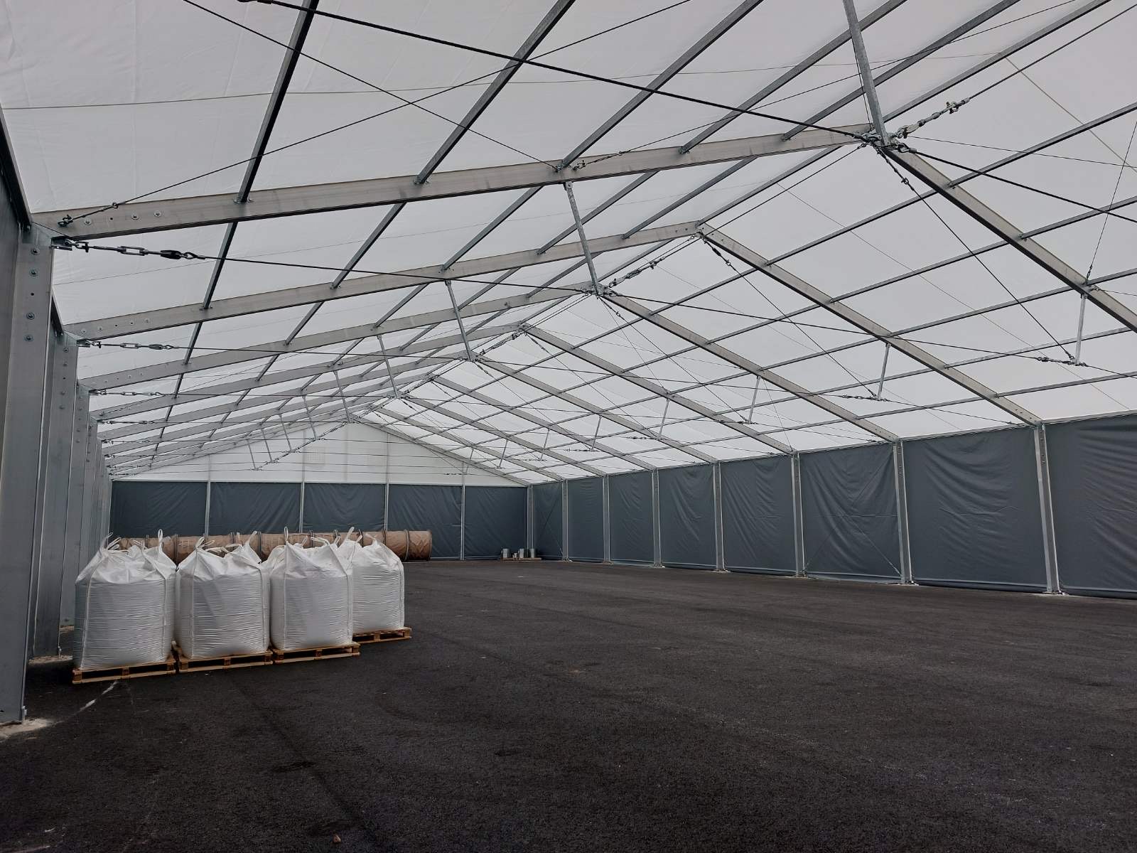 PVC hall 25x50x5m - järeltellitav