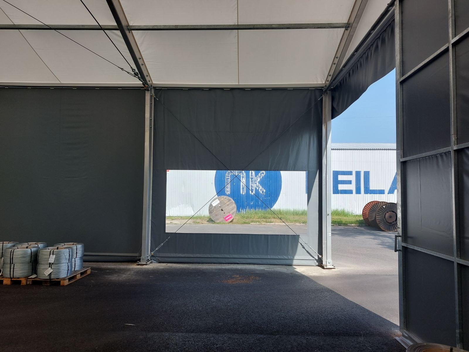 PVC hall 25x50x5m - järeltellitav