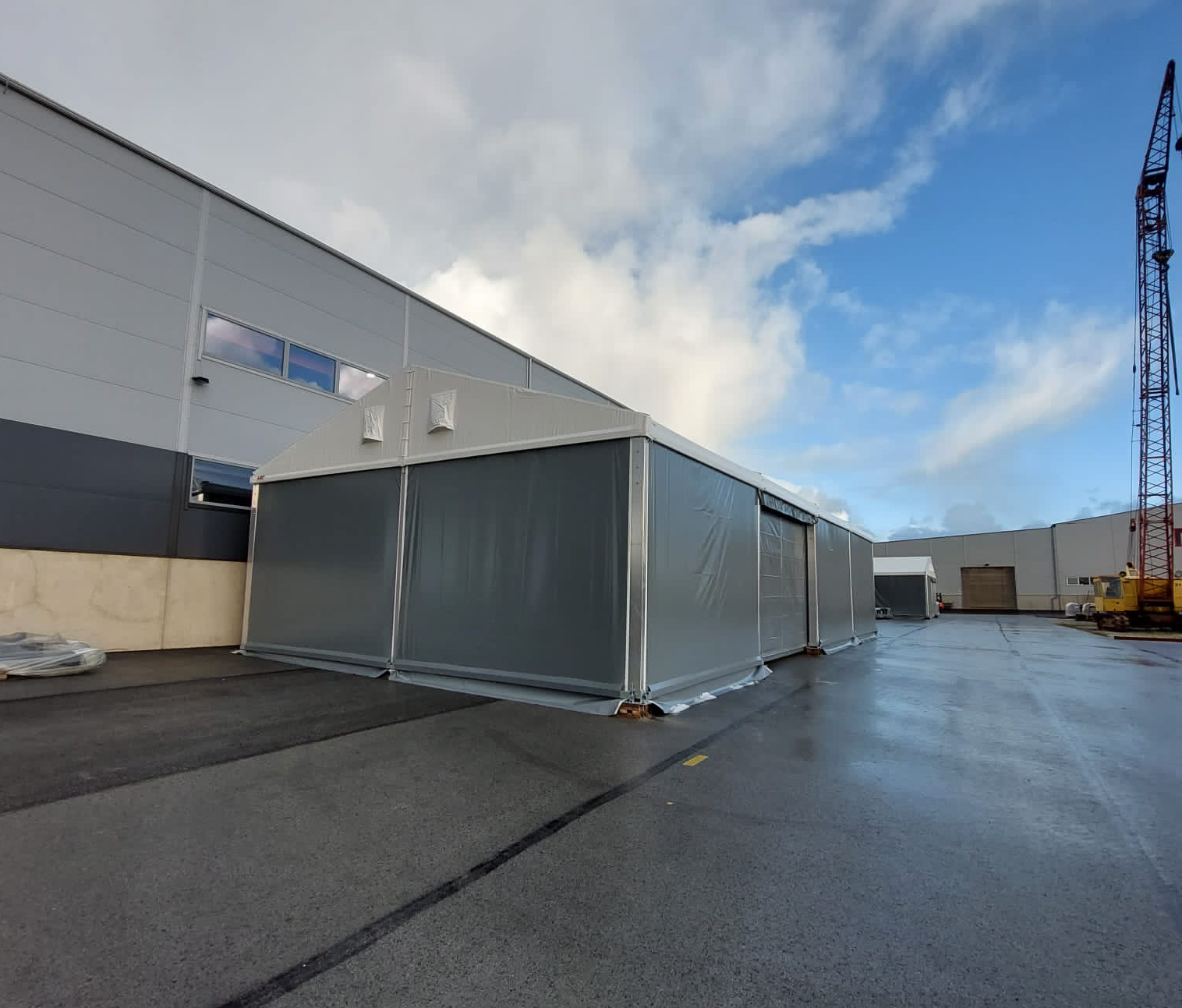 Kasutatud PVC hall 10x20xh-4m - järeltellitav!