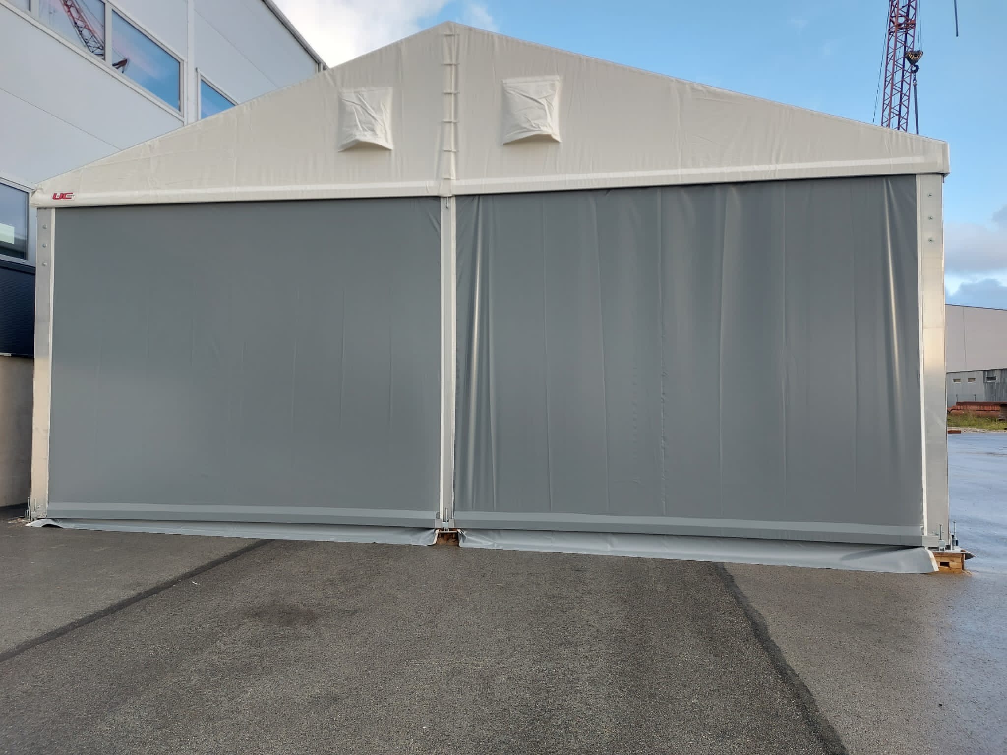 Kasutatud PVC hall 10x20xh-4m - järeltellitav!