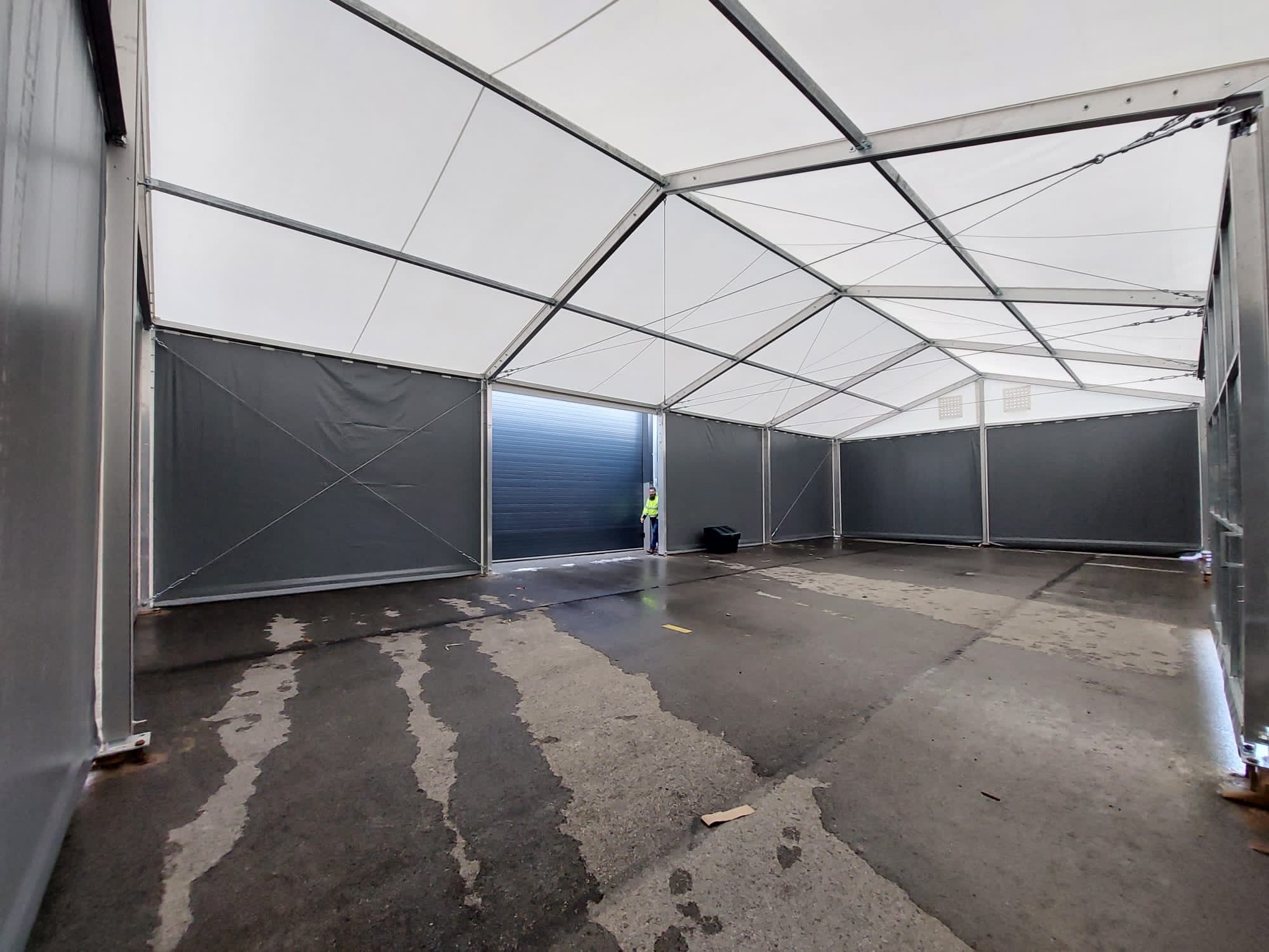 Kasutatud PVC hall 10x20xh-4m - järeltellitav!