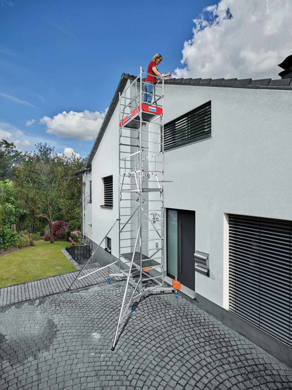 Alumiinium ehitustelling ClimTec Krause Monto 7,00m / 3 korrust