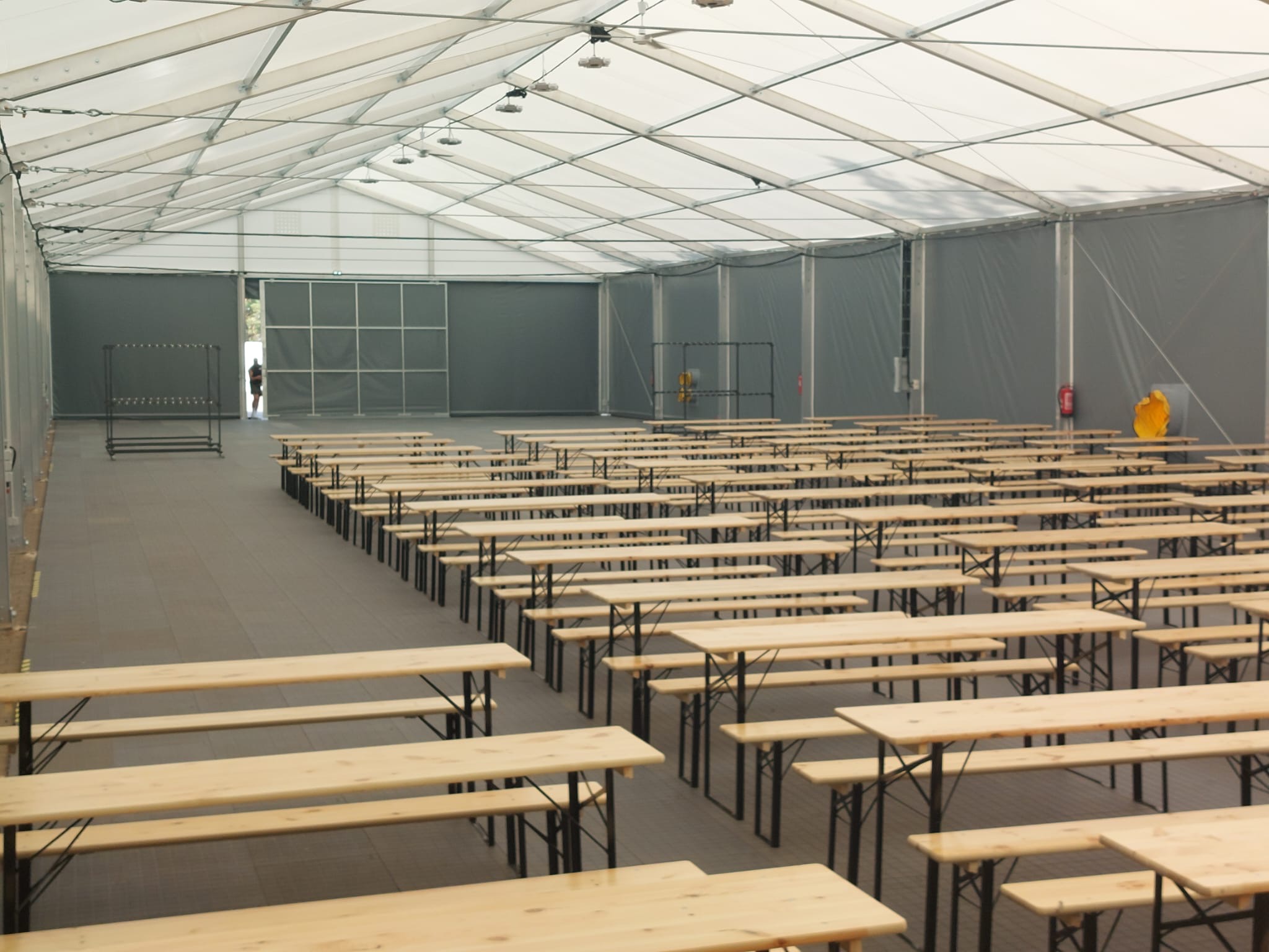 Kasutatud PVC hall 15x50xh-4m