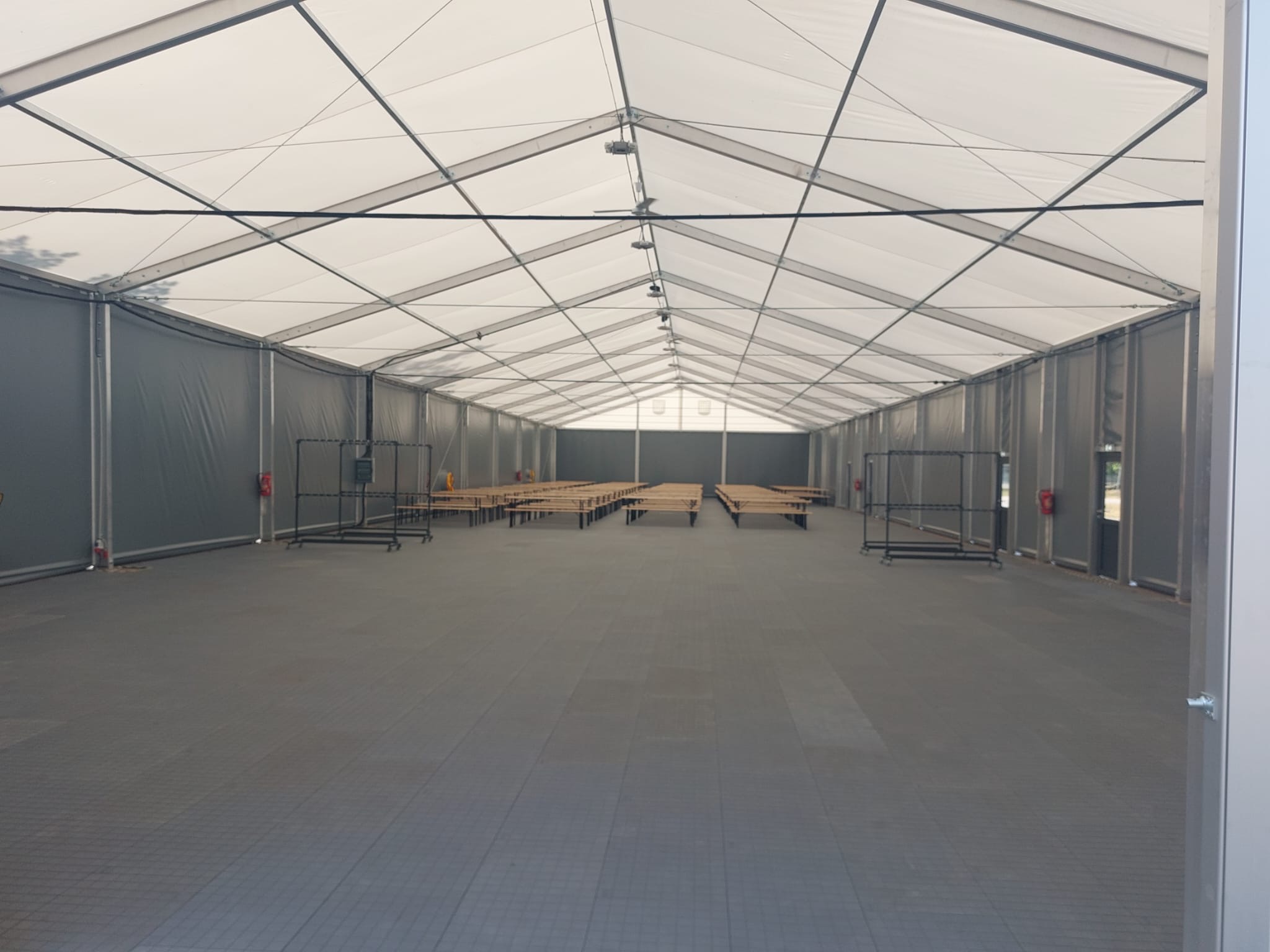 Kasutatud PVC hall 15x50xh-4m
