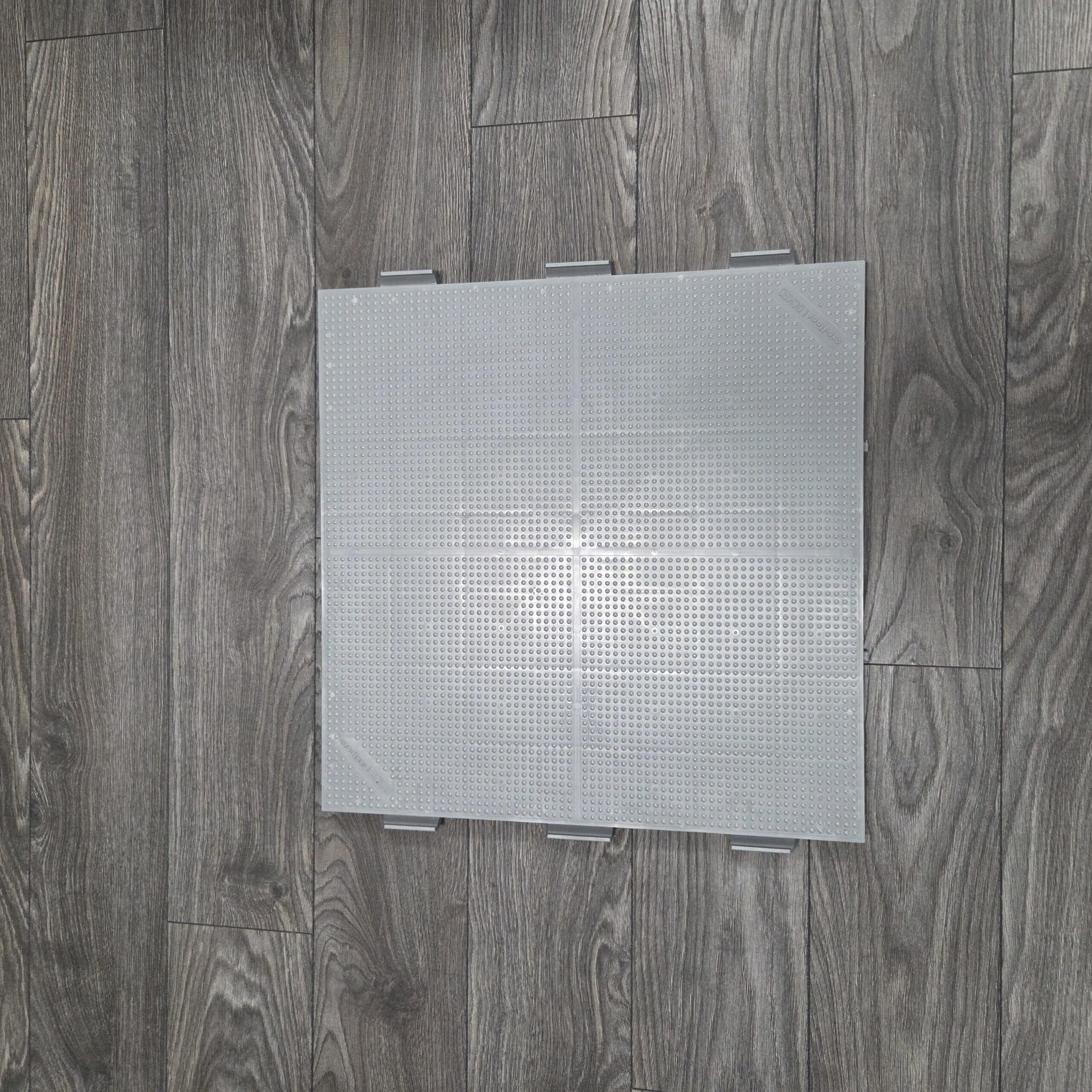 Plastikpõrand Evo-floor 50x50cm, hall