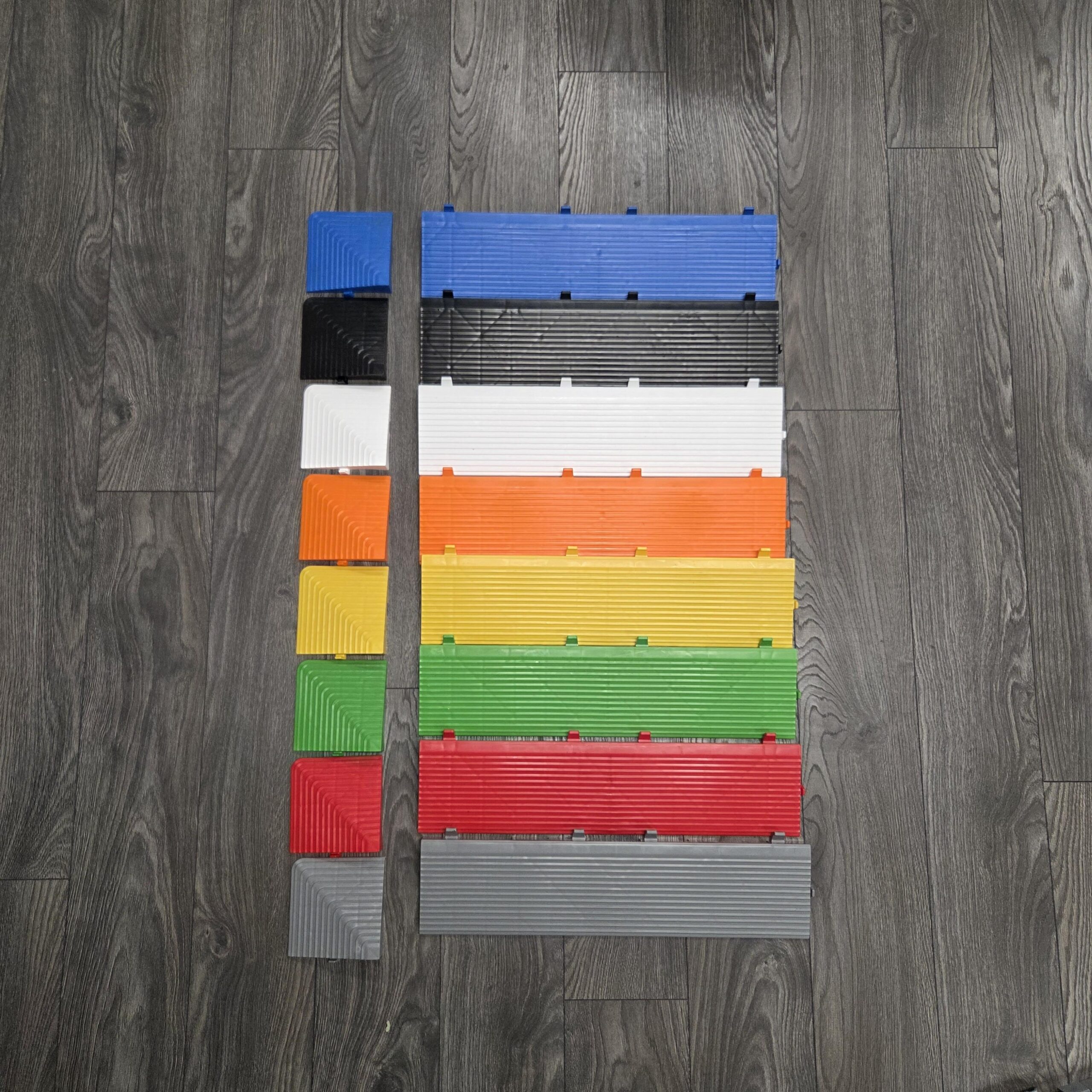 Plastikpõrand Evo-floor 50x50cm, hall