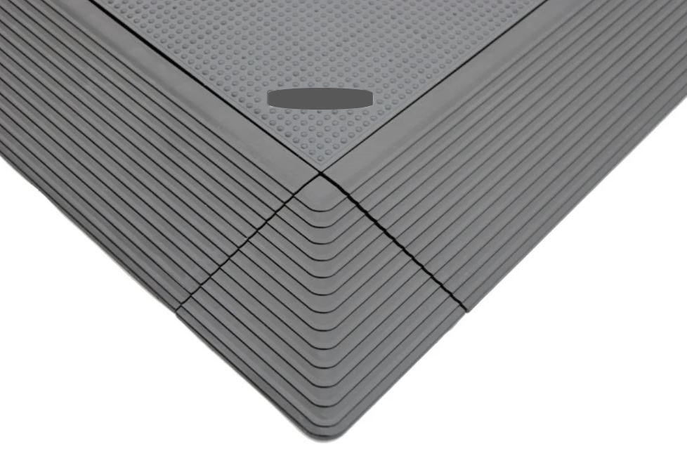 Plastikpõrand Evo-floor 50x50cm, hall