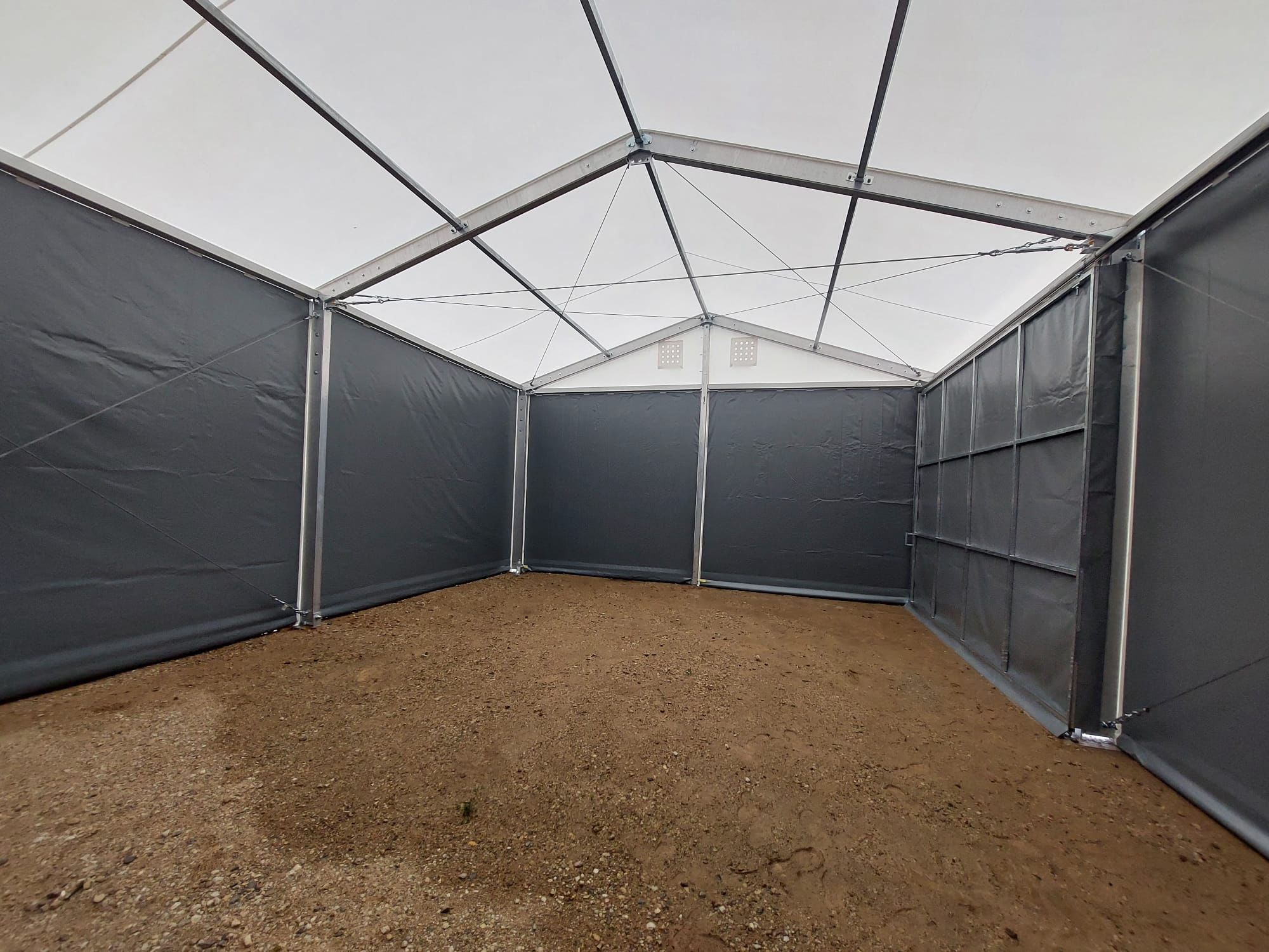 PVC hall 8x10x4m - järeltellitav!