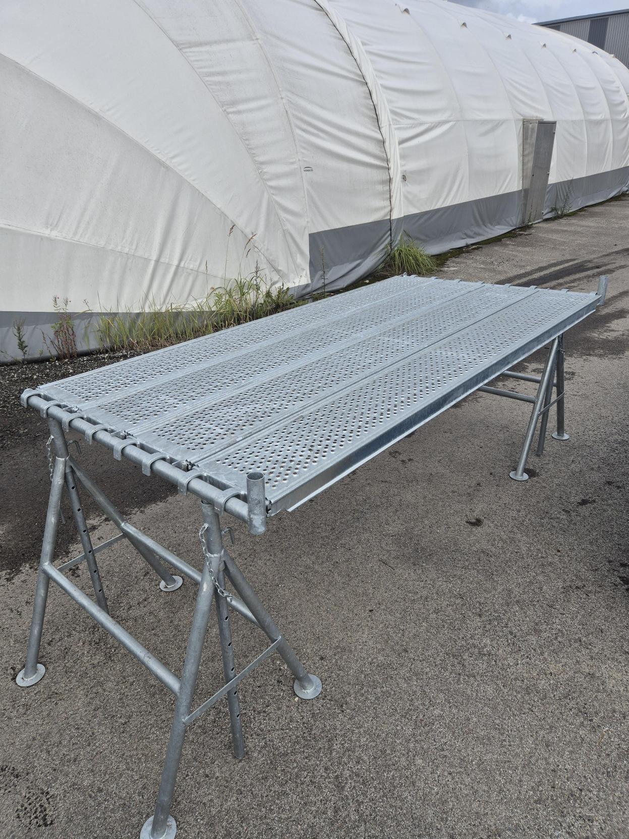 Töölava terasest O Layher tüüpi 0,32x2,57m