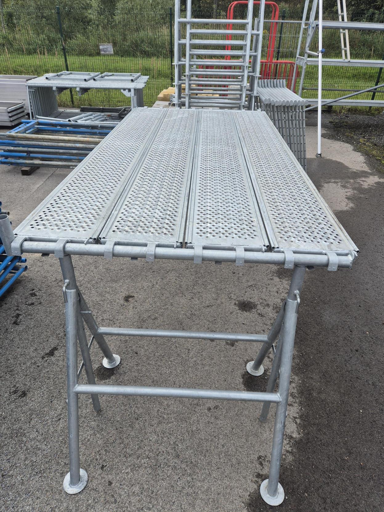 Töölava terasest O Layher tüüpi 0,32x2,57m