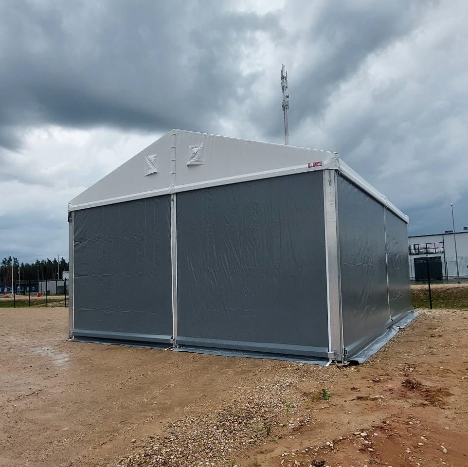 PVC hall 8x10x4m - järeltellitav!