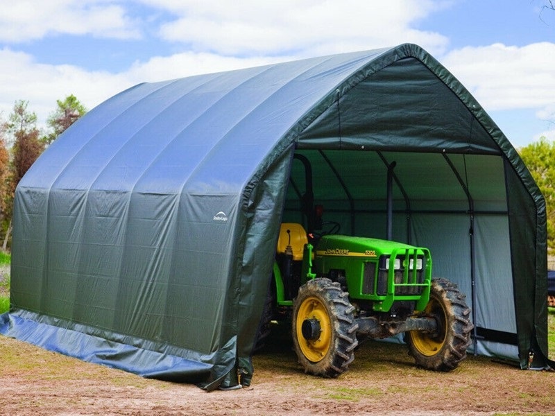 Autovarjualune 3,9x6,1m, roheline