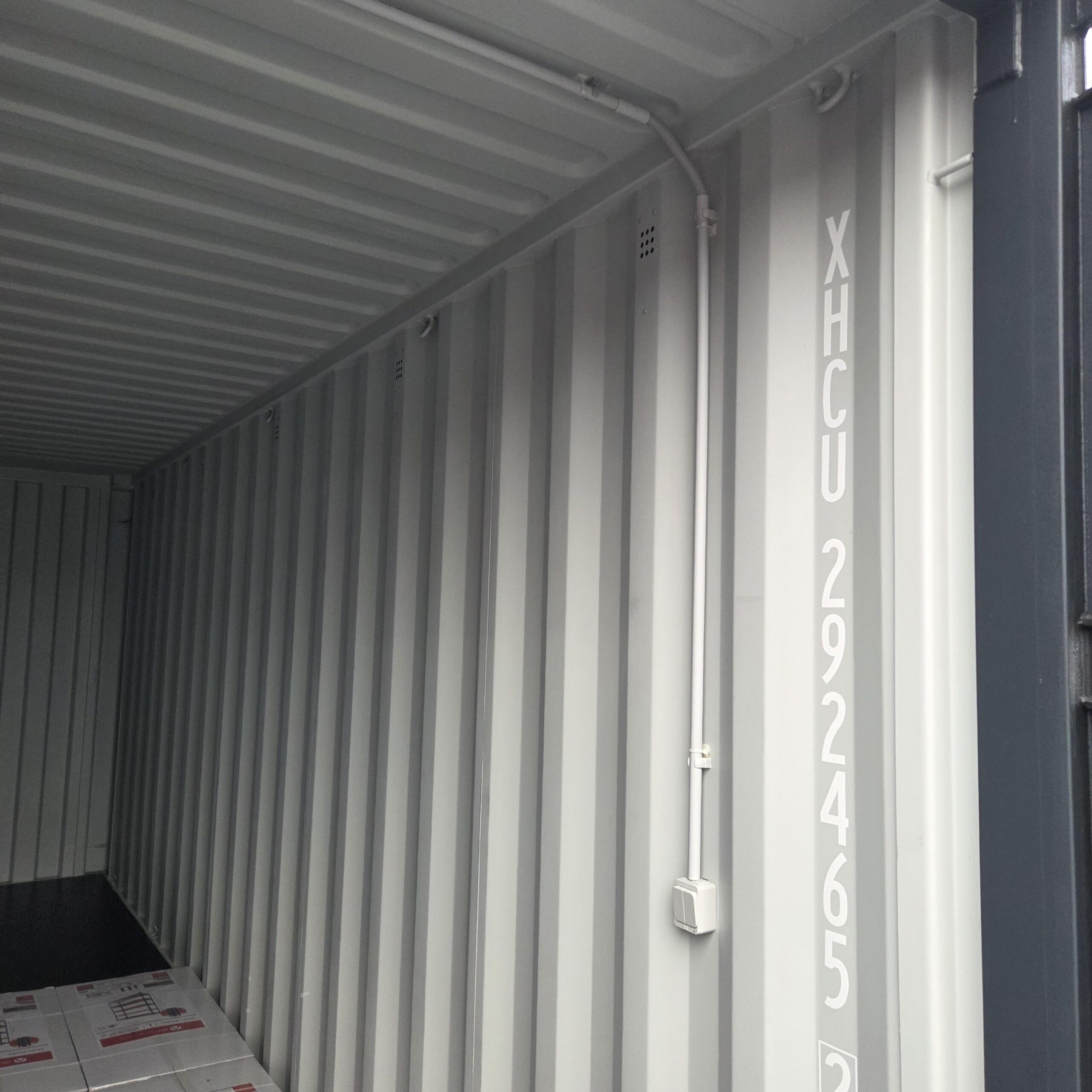 Laokonteiner 20DC, 2.4 x 6m, One way + elektrilahendus
