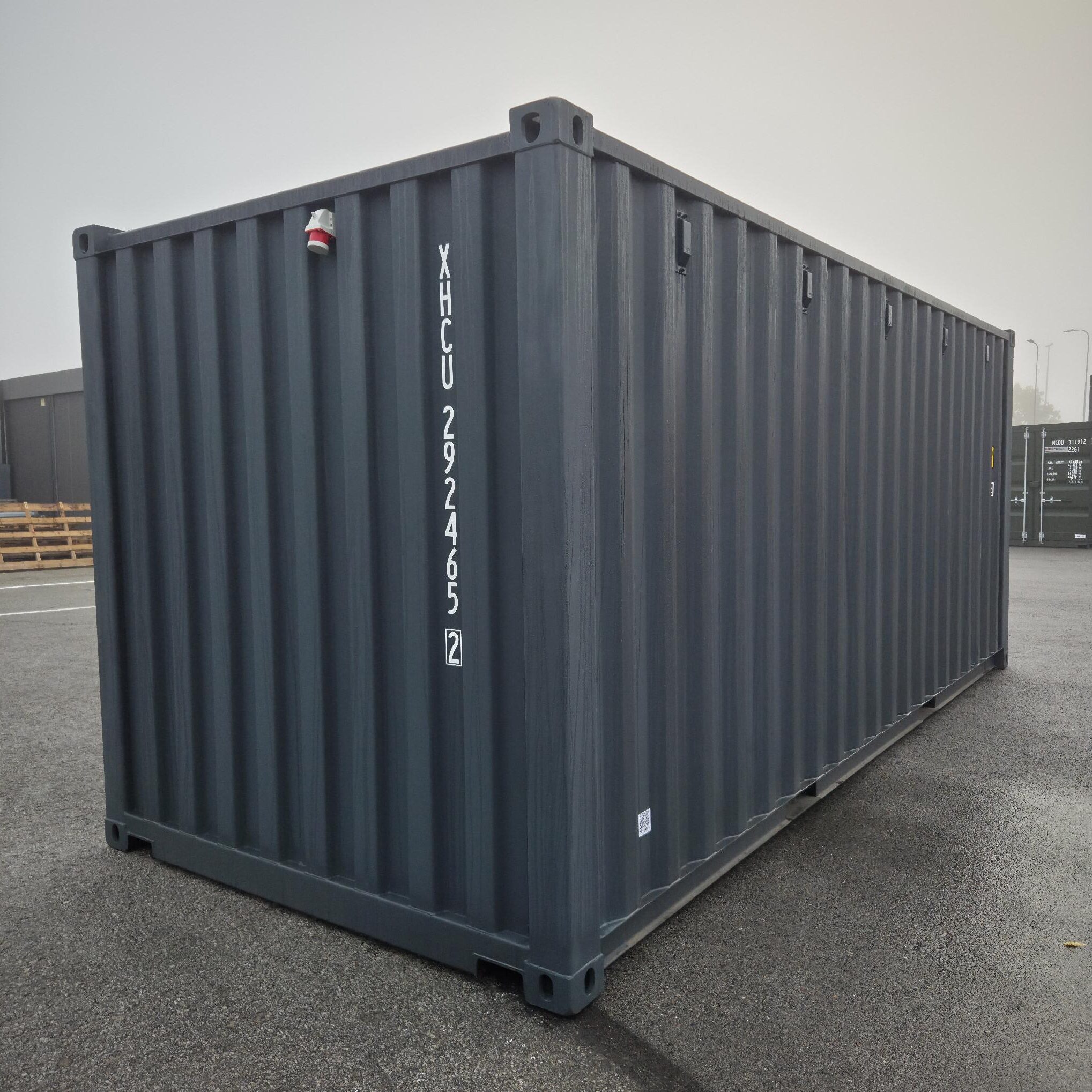 Laokonteiner 20DC, 2.4 x 6m, One way + elektrilahendus