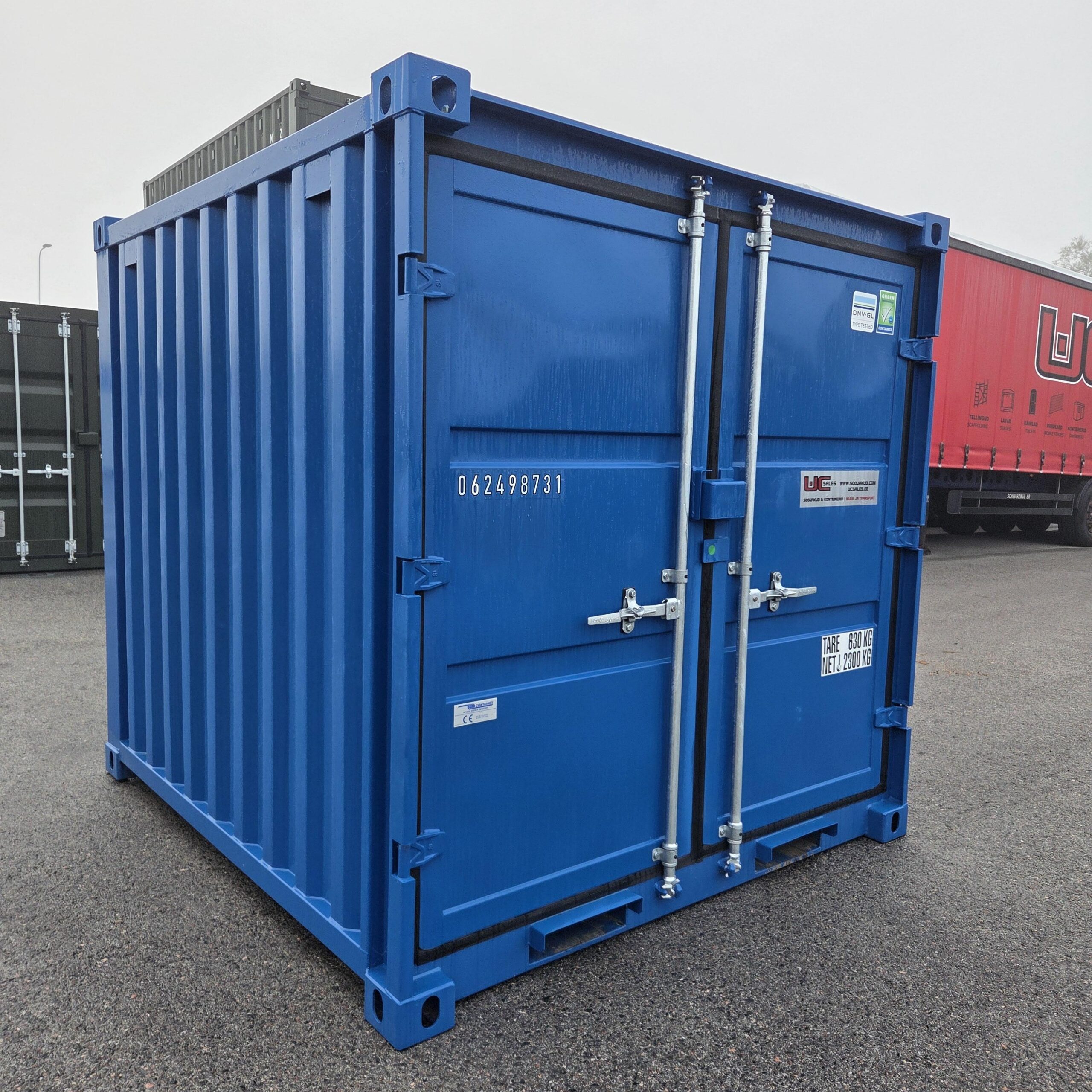 Laokonteiner 8´ ne 2.2 x 2.4m + elektrilahendus