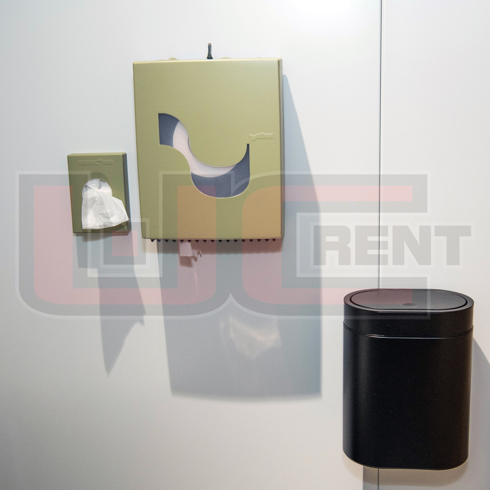 Kasutatud Containex 2,4x6m VIP-WC soojak, mehed ja naised