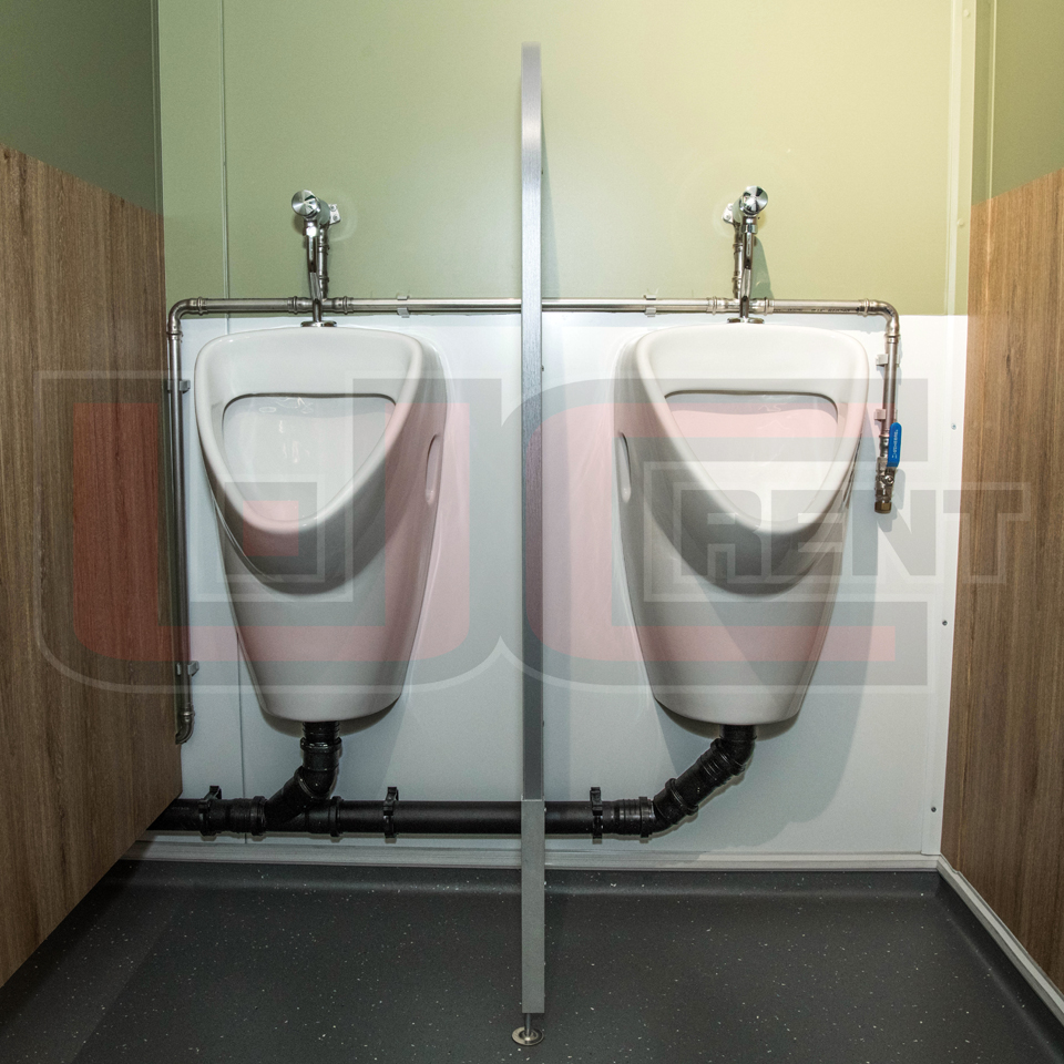 Kasutatud Containex 2,4x6m VIP-WC soojak, mehed ja naised
